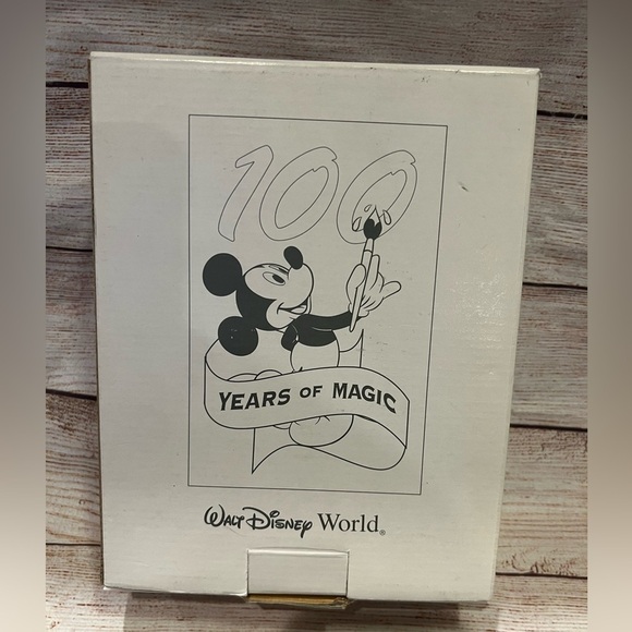 NIB Disney 100 Years  of Magic Pewter 4x6" Frame with a special Pin - Picture 7 of 7